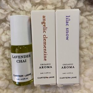 Carter+Jane roll on essential oil perfumes